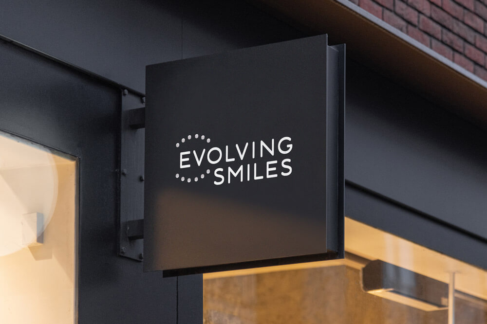 luxurious dentist brand design