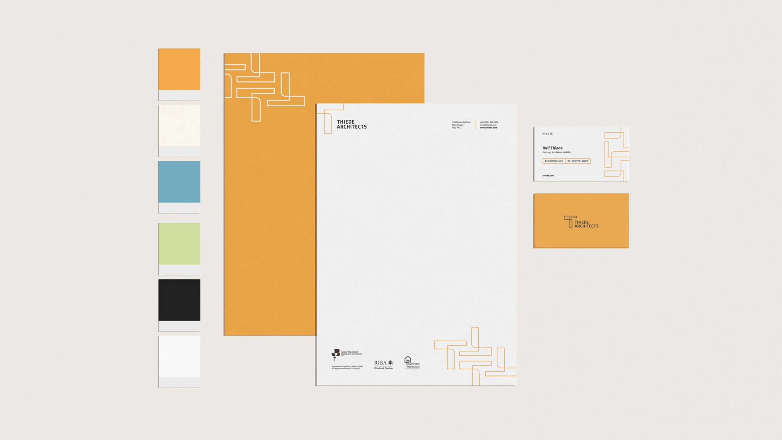 stationery for architecture studio