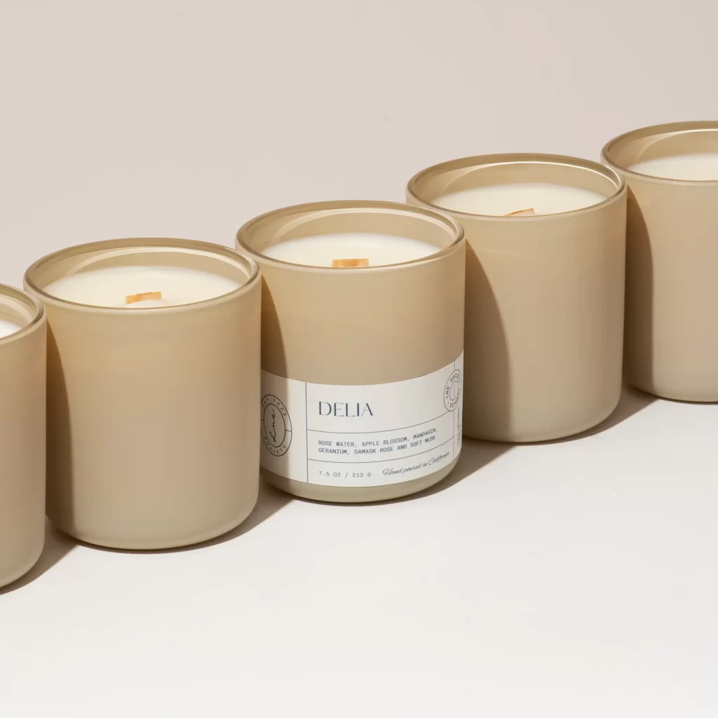 candle brand labels artphysis studio branding