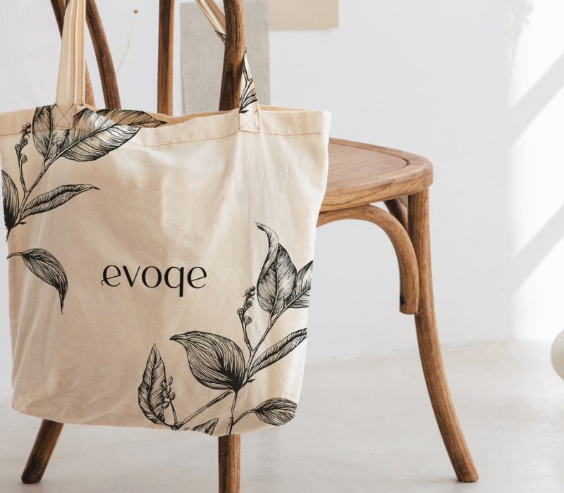 bag design for a premium candle brand