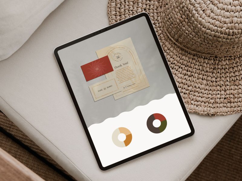 brand identity for a candle business