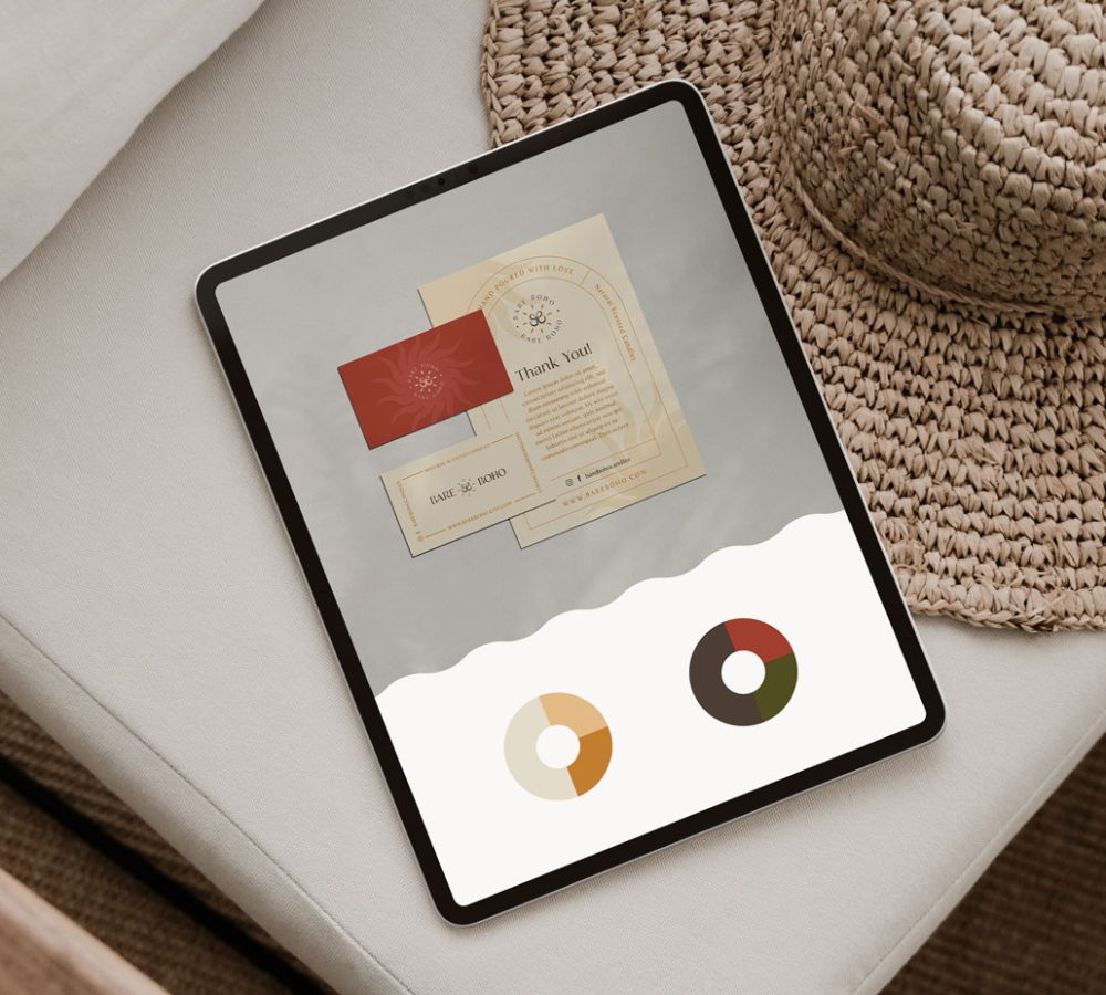 brand identity for a candle business