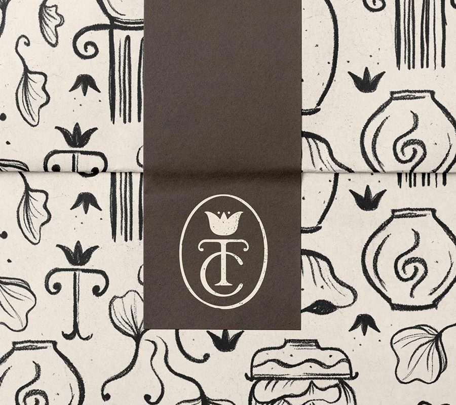 brand pattern, illustration, hand drawn