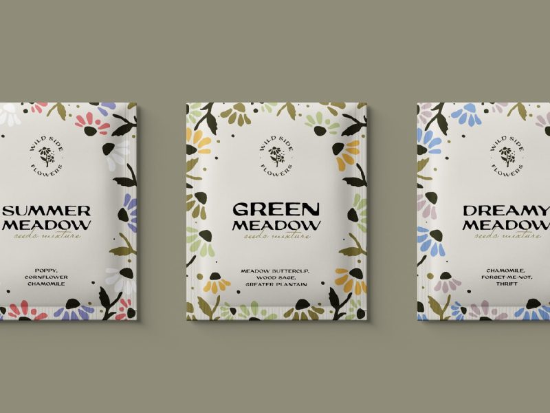 seeds package design